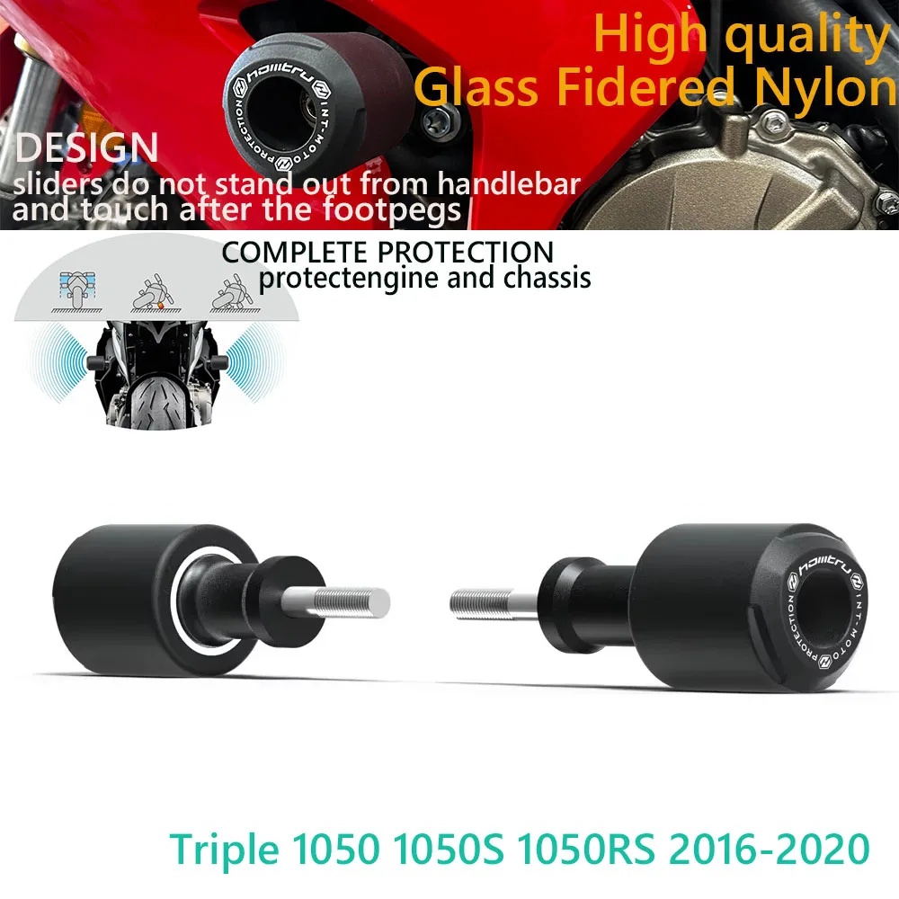 

For Triumph Speed Triple 1050 1050S 1050RS 2016-2020 high-qualit Motorcycle anti overturning collision wear-resistant protection
