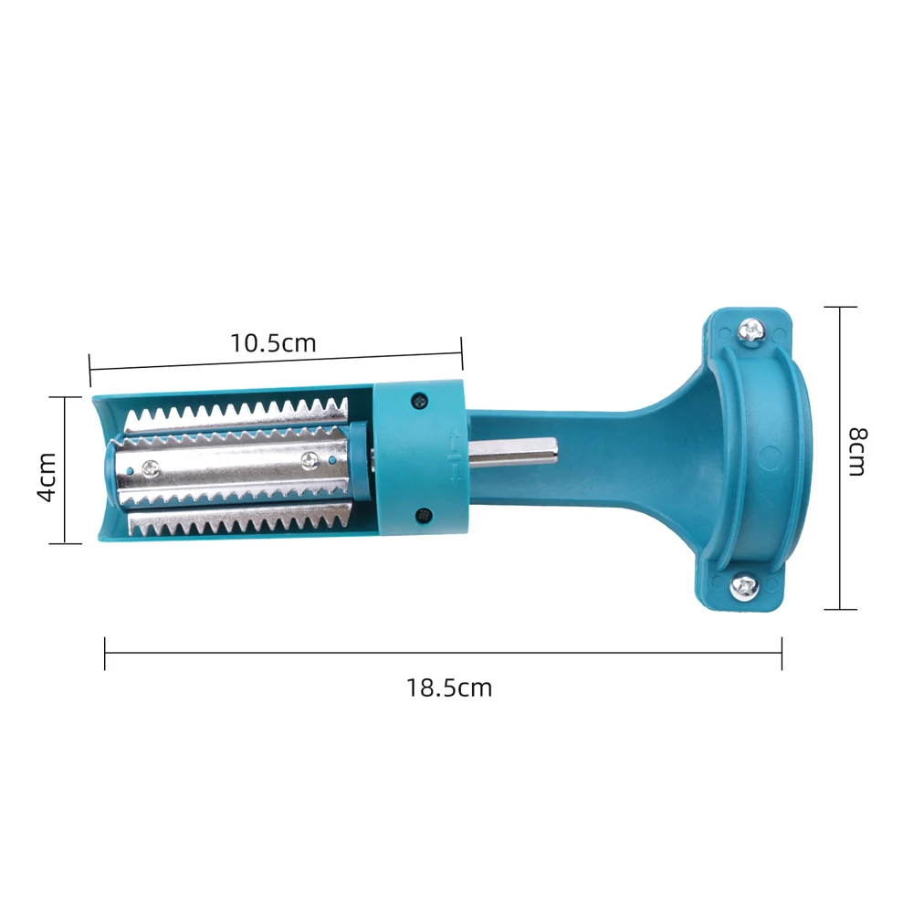 Stainless Steel Anti-Rust Electric Fish Scaler – Hand Drill Modified Accessory for Lithium Drill Scale Removal