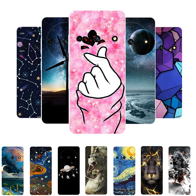 Case For ZTE Blade A75 5G Cover A 75 Soft Silicone Cute Printed Back Case for ZTE Blade A75 Phone Cases BladeA75 5G