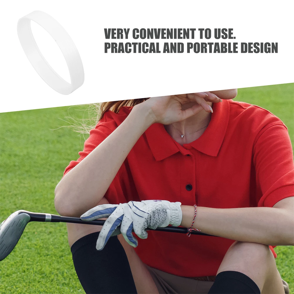 

4pcs Golf Cup Ring White 108 Holes Suitable Plastic Anti Wear Break Practice Tool Thickened Training Aid Putting