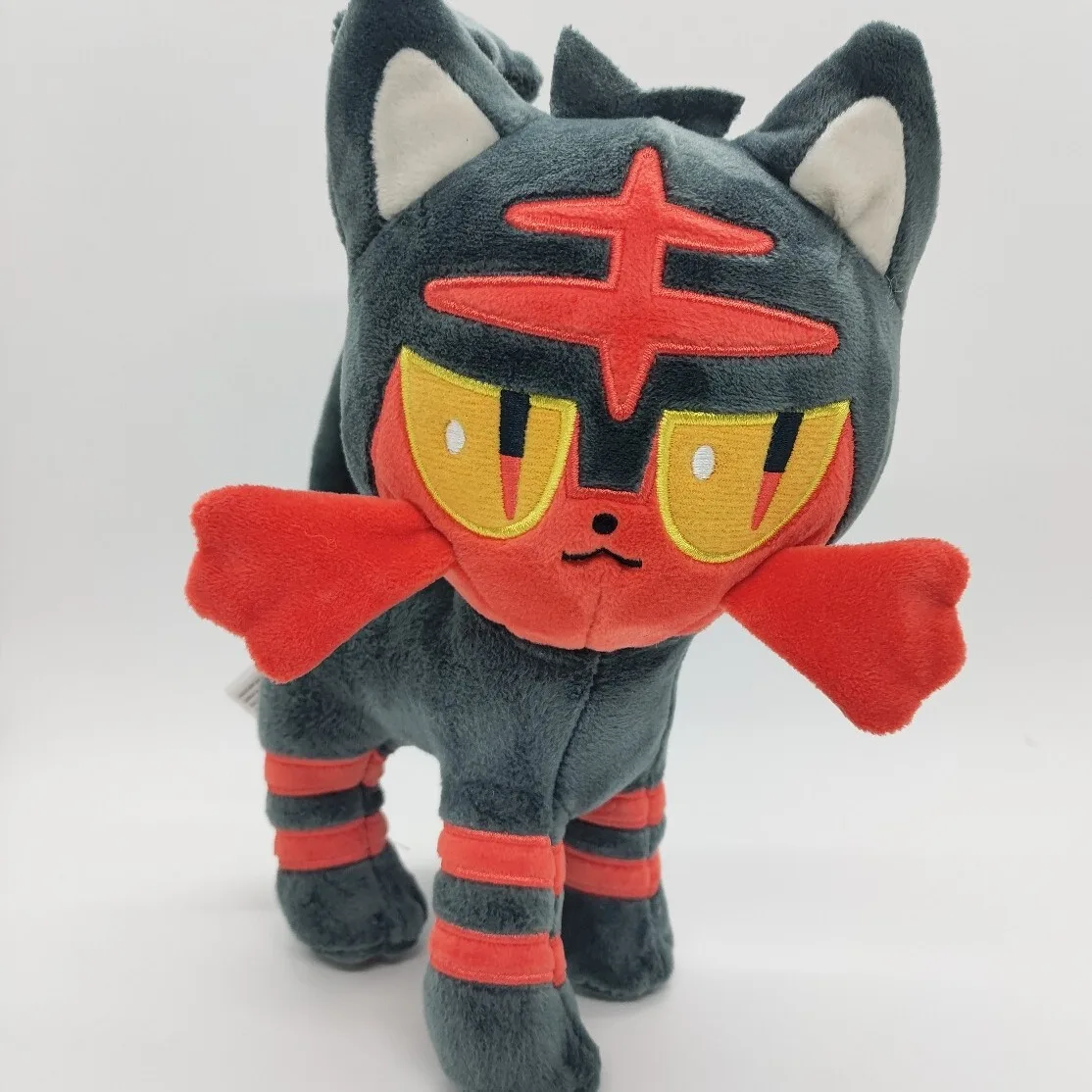 

20 см милые куклы Pokemon Litten Eboo, игрушки, куклы, мягкие игрушки, подарки для детей, дети