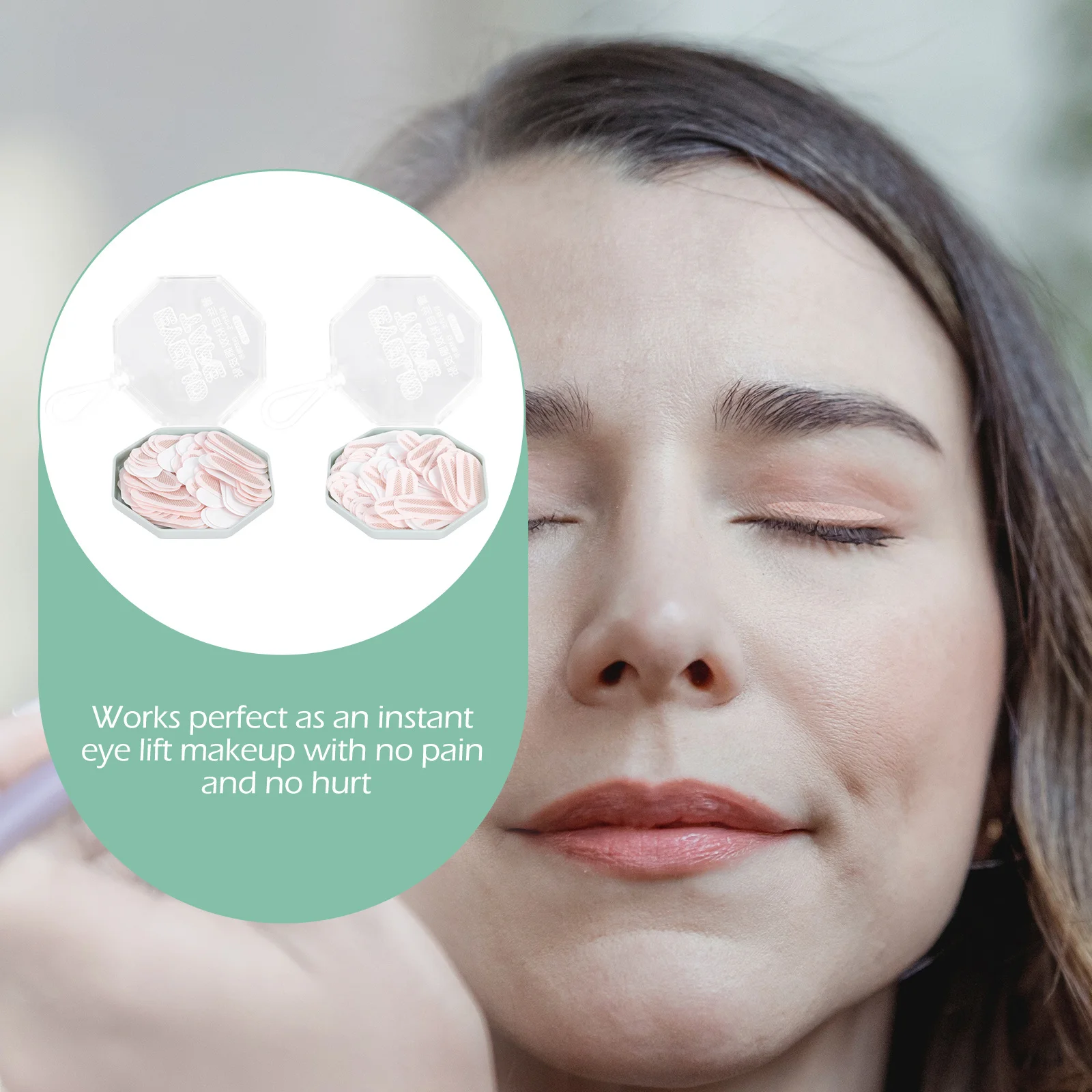 Taśmy do powiek podwójnych Niewidoczne naturalne naklejki na powieki dla kobiet Długotrwałe narzędzie do liftingu oczu Makijaż Artykuły kosmetyczne