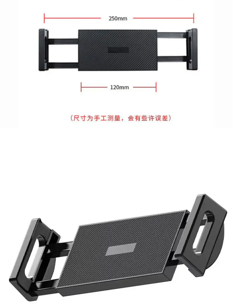 Großhandel Tablet-Ständer-Clip für iPad Pro 12.9, Air 2, 3, 4, 20 bis 50 Zoll, verstellbare Tablet-Halterung für iPad Air 10.2, 9.7, 2020 – Detail 6