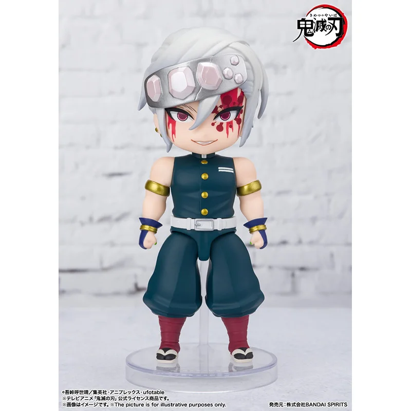 Bandai Figuarts Mini FM Demon Slayer Tanjirou Nezuko Inosuke Tomioka Giyuu Agatsuma Zenitsu Original Action Figure Model Toy