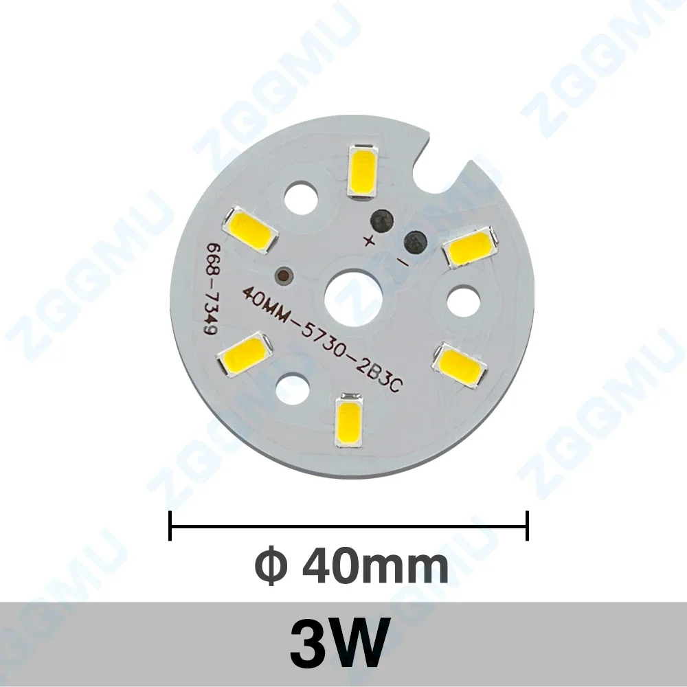 1PCS LED Ad Alta Luminosità 3W 5W 9W 15W 18W 24W 36W 50W Sorgente di Luce Rotonda Lavagna Luminosa Lampadina FAI DA TE Rotonda Trasformazione