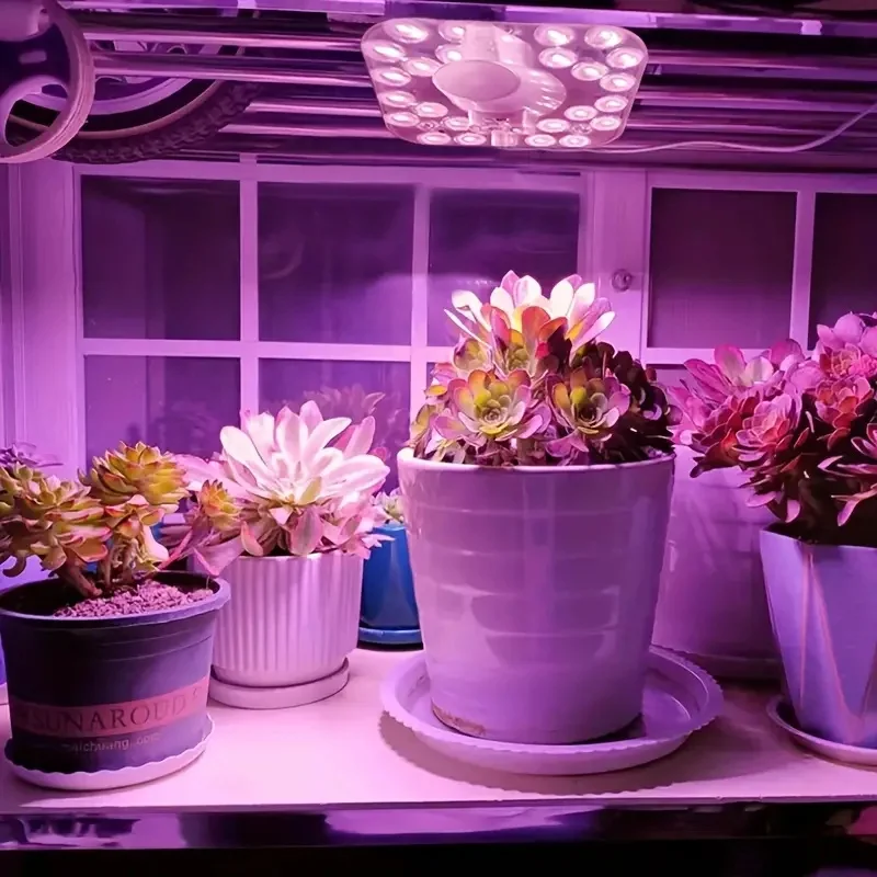 مصباح نمو يعمل بمنفذ USB ، تحت إضاءة الخزانة ، مؤقت 2 ، 4 ، 8 ساعات ، 4 مستويات من التعتيم ، مناسب للبذار والعصارة #5