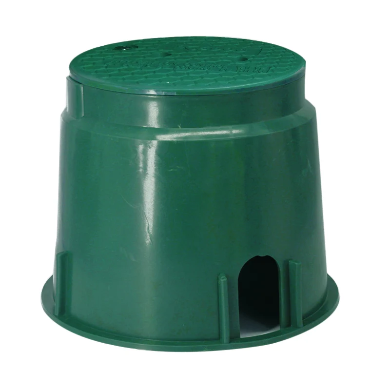 

Garden valve box buried water intake protection