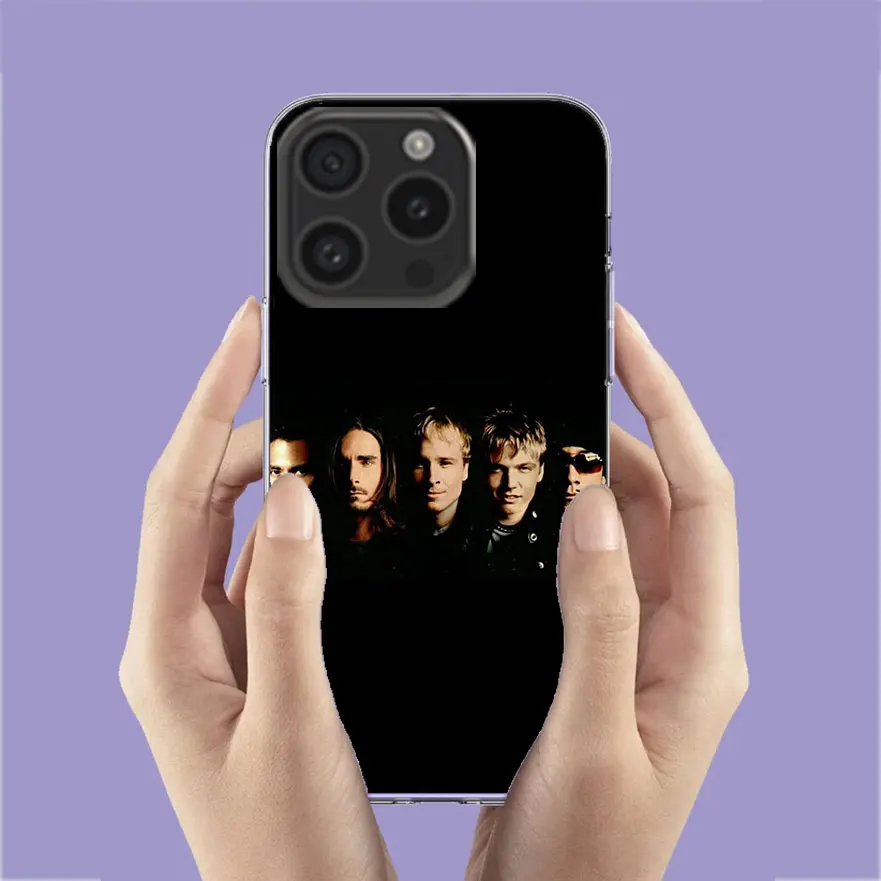 B-Backstreet Boys BSB Soft Clear Phone Case For Aplee iPhone 12 13 Mini 14+ 15 Plus 16 Pro Max Cover 11 Pro X XS Max Coque Hard