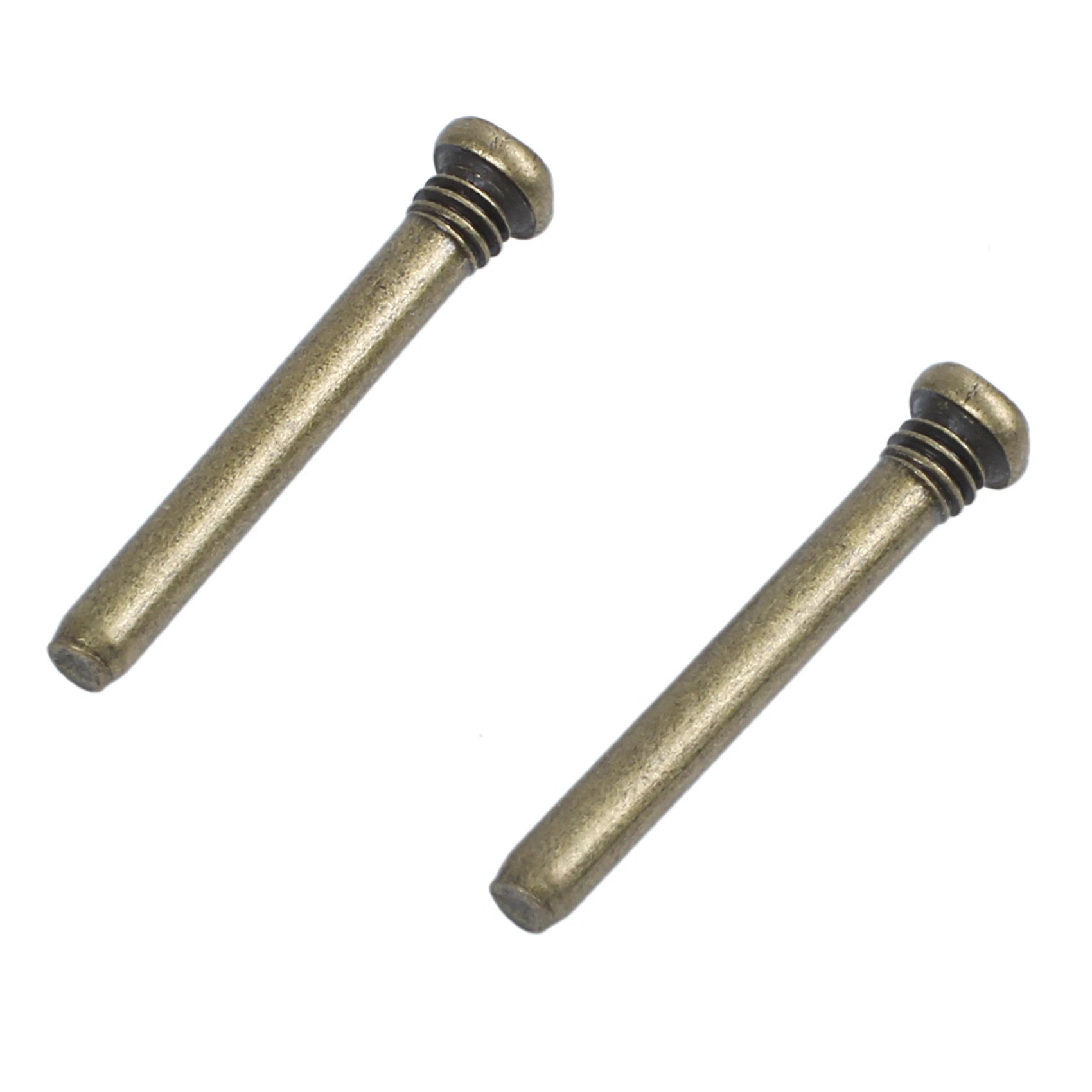 ABLG 2X Brown Leather Guitar Musical Instrument Box Luggage Toolbox Trolley Case Handle