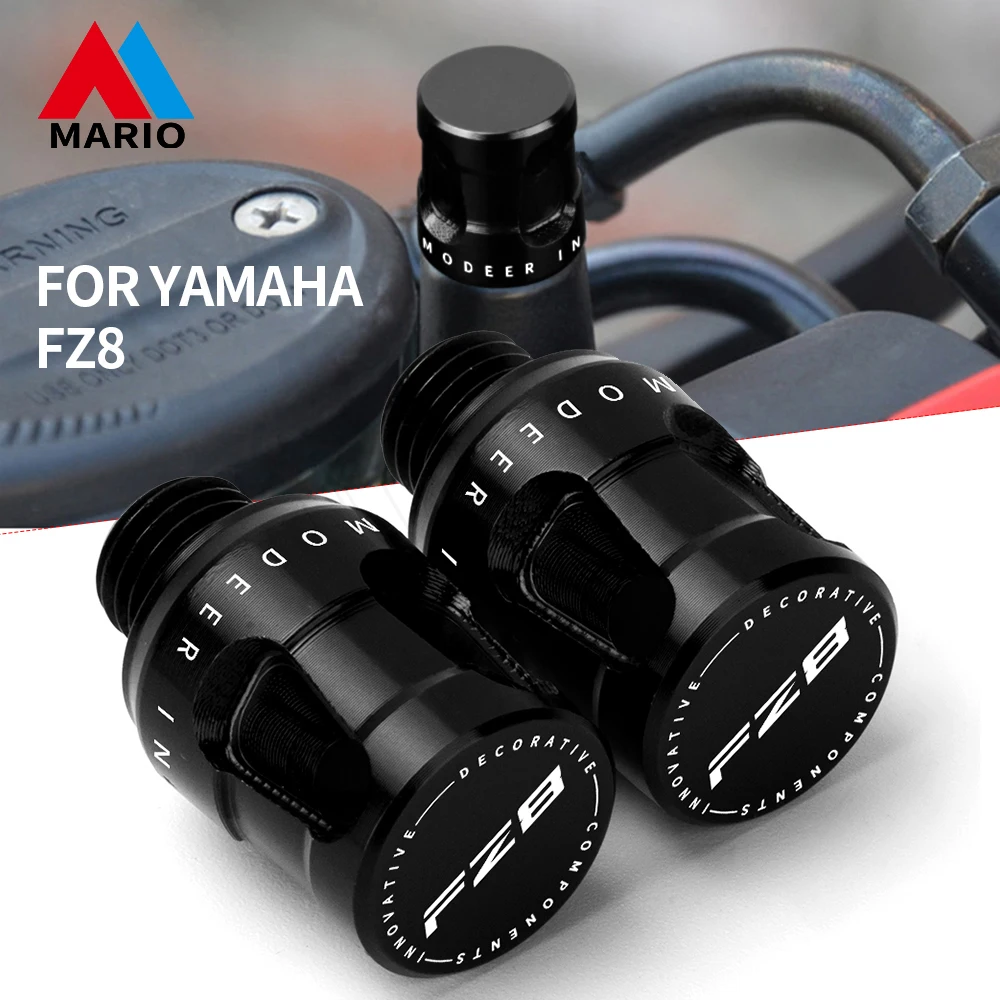 

Motorcycle Accessories For YAMAHA FZ8 FZ8 800 N 800 NA 800 S 800 SA M10*1.25 Aluminum Mirror Hole Plugs Screws Bolts