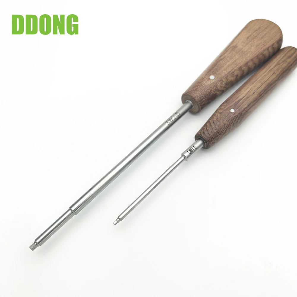 T4/ T6/ T8/ T10T15 Stardrive Screwdriver, SW1.5/SW2.5 Hexagonal Screwdriver, Cross Screwdriver, Veterinary Orthopedic Instrument