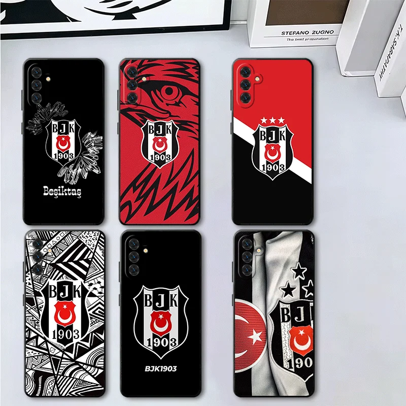 B-Besiktas B-BJK Soft Phone Case for Samsung A17 A37 A57 A16 A26 A36 A56 A15 A25 A35 A55 A14 A24 A34 A54 A13 A23 A33 A53 A52 A12