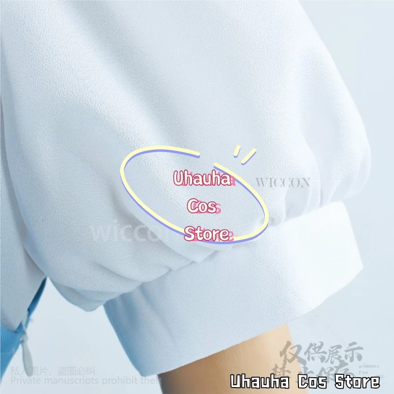 Tendou Akane Косплей Костюм Для Женщин Взрослых Аниме Ранма 1/2 Синее Платье Девушка Белая Рубашка Хэллоуин Вечерние Наряды Индивидуальные