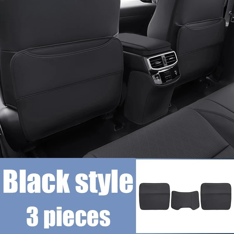modified seat backrest anti kick pad automotive interior decoration accessories For Lexus RX 300 350 350h 450h 500h 2022-2025