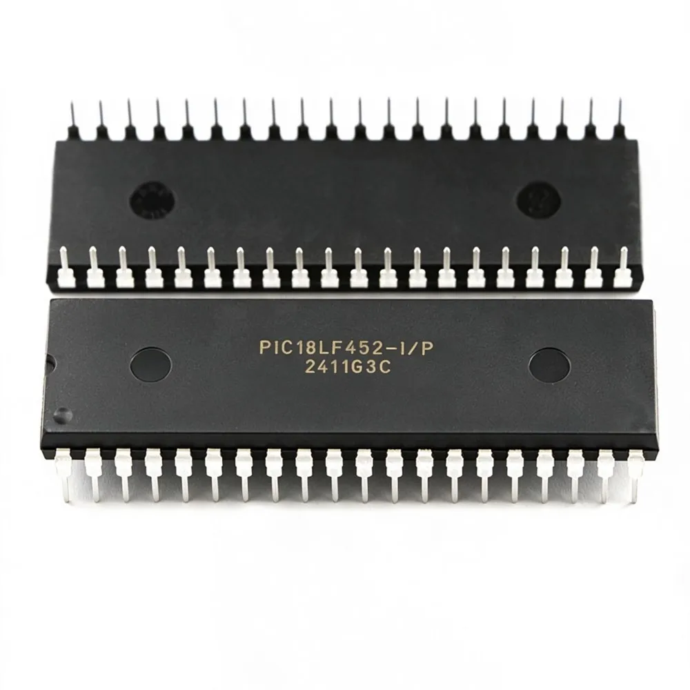 5PCS PIC16F777-I/P PIC18LF452-I/P PIC16F914-I/P PIC18F47Q10-I/P PIC18F46Q10-I/P PIC18F45K22-I/P DIP-40