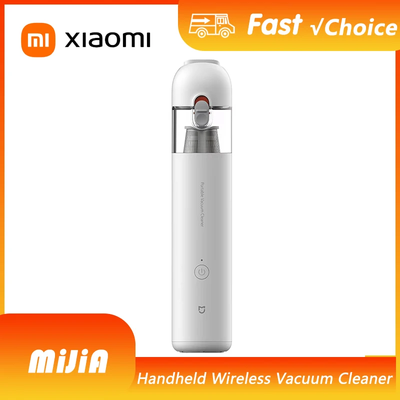 Xiaomi Mijia Tragbarer Auto-Staubsauger, Mini-Handheld, kabellose Reinigungsmaschine für Zuhause,