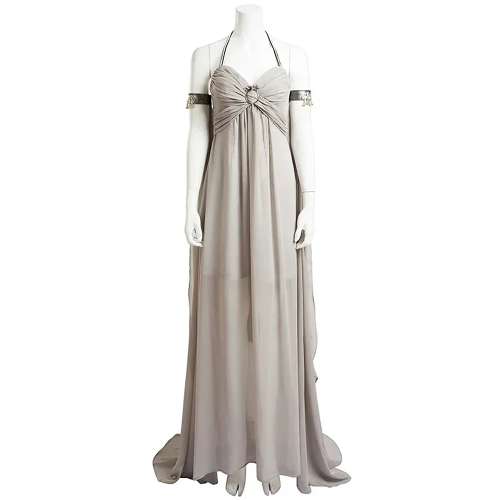 فستان DDaeneryss المثير التأثيري فستان DDaeneryss ملابس Targaryen فستان الأم المثير لجميع القديسين كرنفال النساء والرجال ملحقاتها