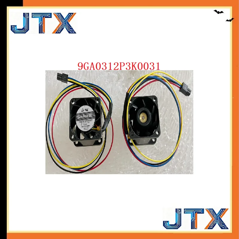 

1 шт./лот 9GA0312P3K0031 San Ace 38 DC 12V 0.62A 38x38x28 мм Вентилятор охлаждения сервера в наличии, быстрая доставка