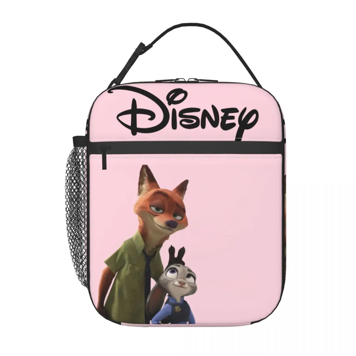 

For Men Women Lunch Bag Zveropolis Judy And Nick Handheld Disney Zootropolis Film Durable WaterproofFood ContainerWeekend Picnic