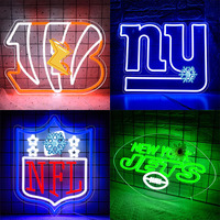 Neon Signs for Wall Decor LED Light for Sports Fans Neon Sign for Man Cave Decor Club Garage Gamer Room Bar Birthday Decor