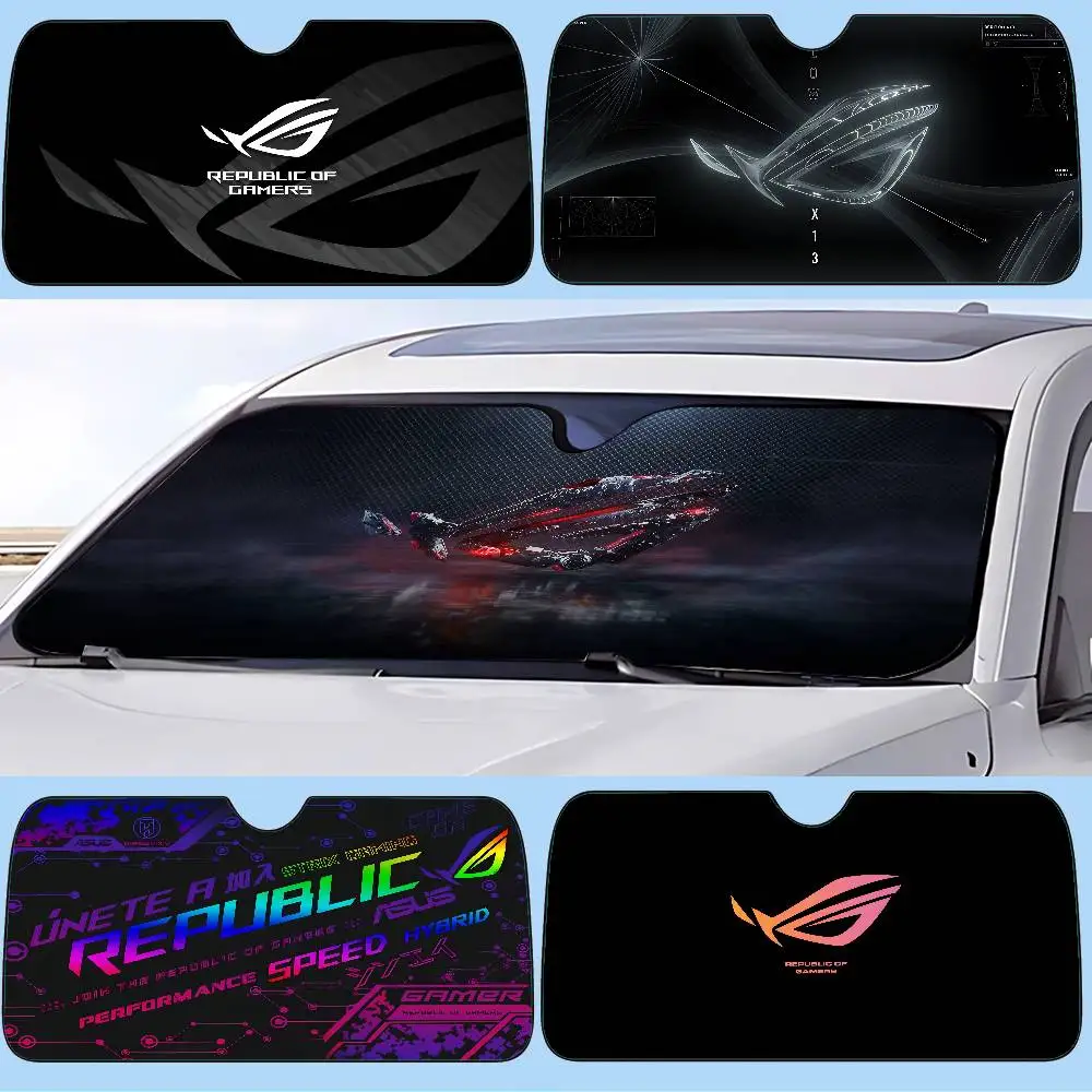 

Солнцезащитный козырек для автомобиля A-AsuS-S R-ROG, защита от УФ-излучения, аксессуары для авто