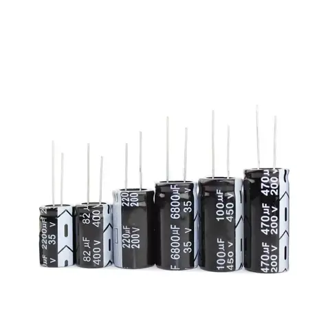 10V 16V 25V 35V 50V 63V 100V DIP Alüminyum Elektrolitik Kondansatör 10UF 22UF 47UF 100UF 220UF 330UF 470UF 680UF 1000UF 2200UF4700