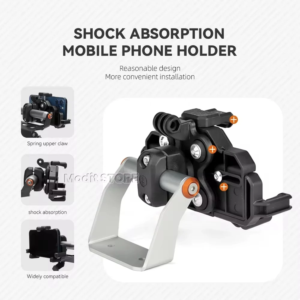 New Motorcycle Navigation GPS Bracket Phone Bracke Accessories For 790 890 Adventure ADV R 890 ADVENTURE Adv R 2023 2024