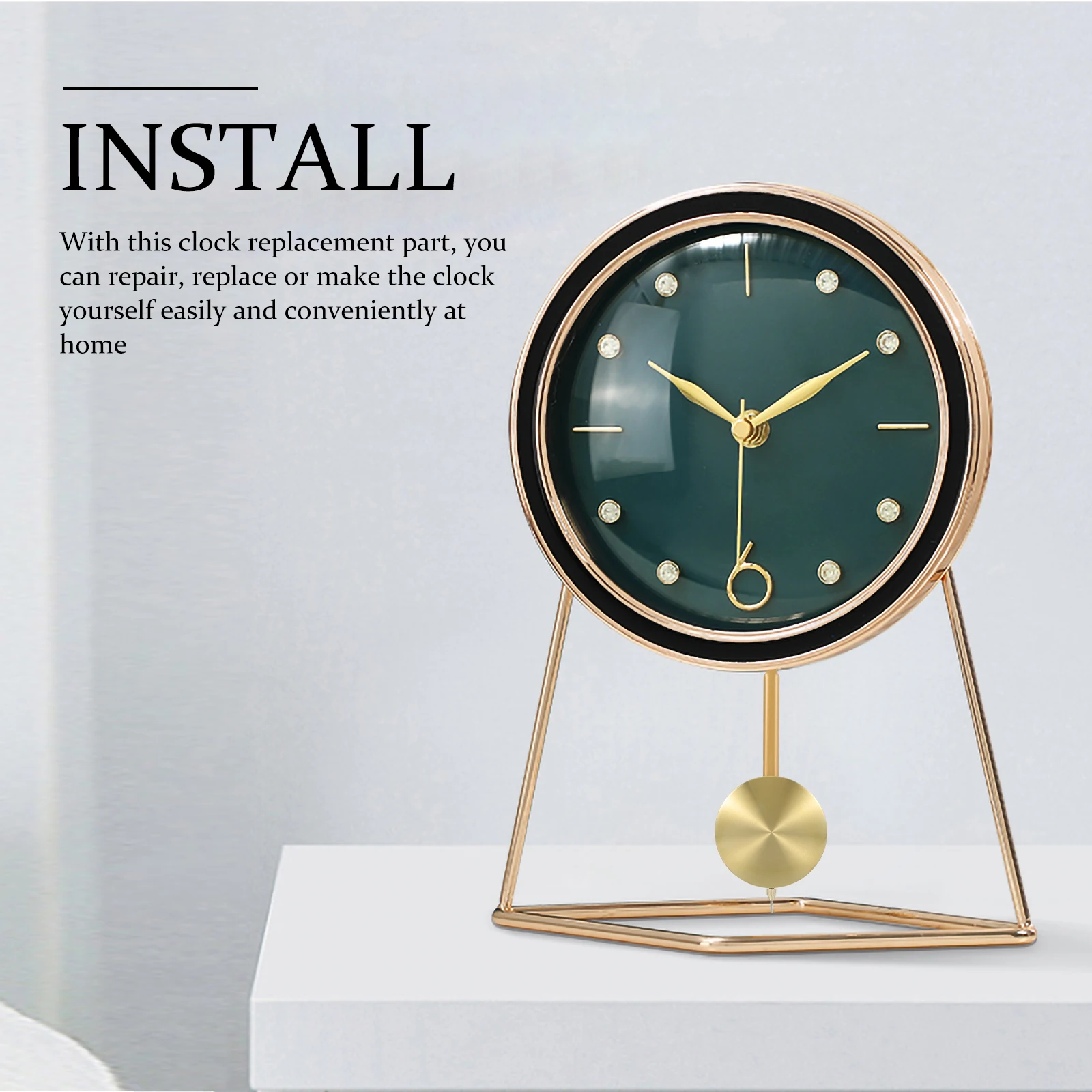 

20Cm Metal Pendulum Clock Parts Diy Clock Pendulum Replacement Wall Clock Pendulum Replacement Parts Gift