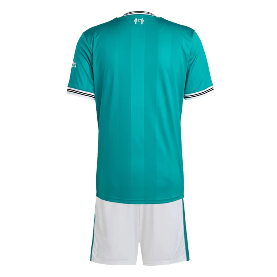 2025 2026 リバプールレス 大人用シャツキット 25 26 リバプールレス キッズキット スポーツシャツ