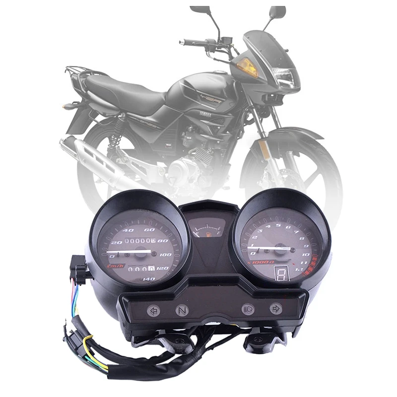 

NEW-Motorcycle Tachometer Meter Gauge Motor Tacho Instrument For YAMAHA YB125Z JYM 125 YBR125 YJM125 Hornet Speedometer