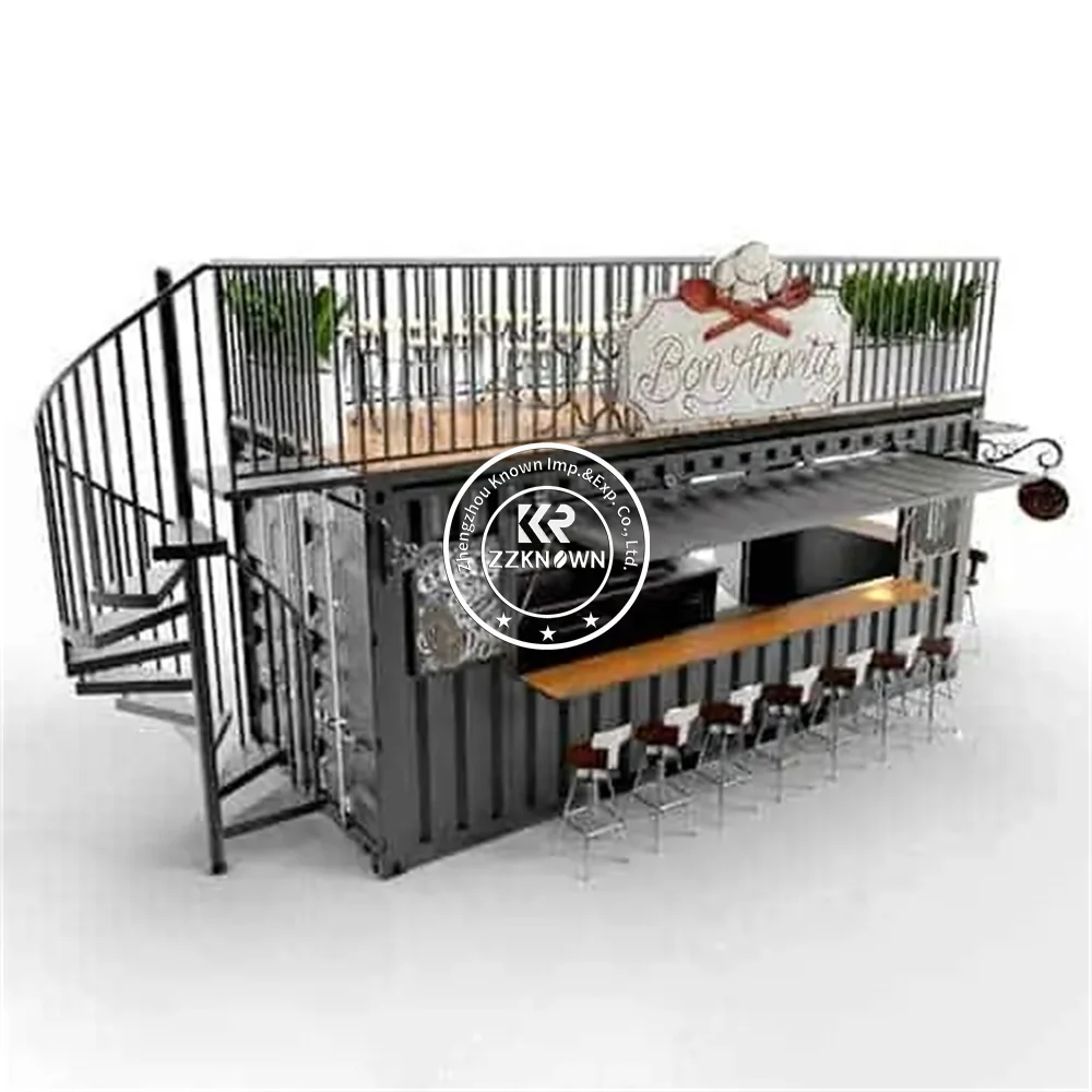 

2024 Shipping Container Convenient Store Pop Up Container Bar And Coffee Shop Prefabricated Restaurant
