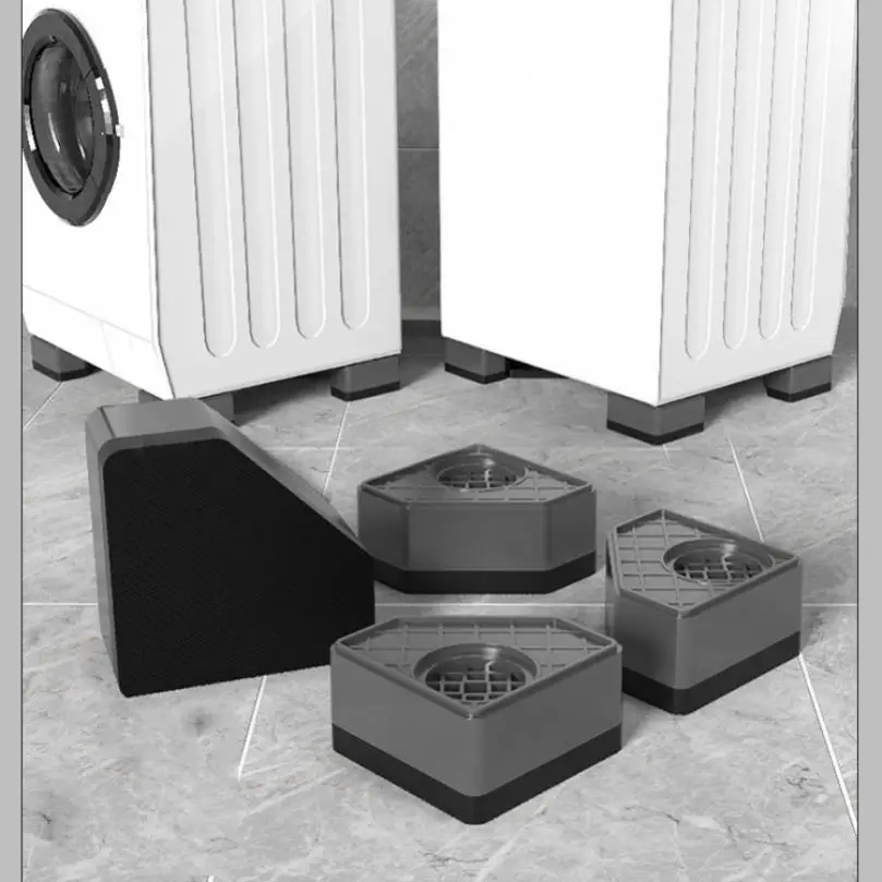4pcs Anti Slip Rubber Anti Vibration Pads for Washing Machine Dryer Washer Refrigerator Isolation Absorber Feet Legs Mat
