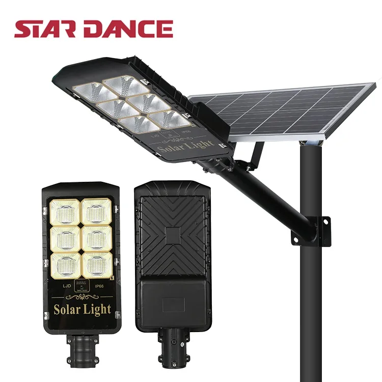 100W Led Street Light Public Lighting Solar Powered Led Faro Solare for Street Solar Led Lights for Home