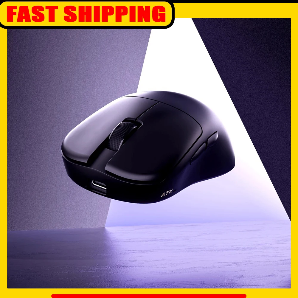 

ATK U2 Mouse Tri Mode Wireless Mouse Paw3950 8000Hz Low Delay Lightweight Paw3395 Gaming Mice PC Accessories For FPS Gamer