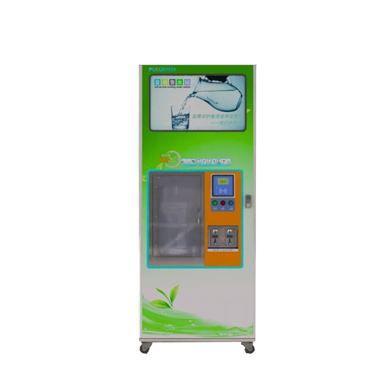 

400gpd Soft Service Automatic Purified Water Vending Machine Coin Operated Drinking Water Making Machines Filling Machine