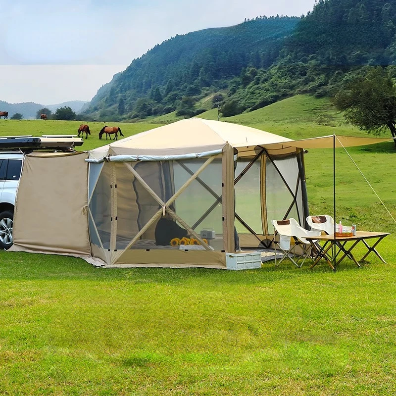 Youqi Bike Tail  Car Tail Extension Tent Car Side Tent Outdoor Portable Folding Rainproof and Mosquito Proof Automatic