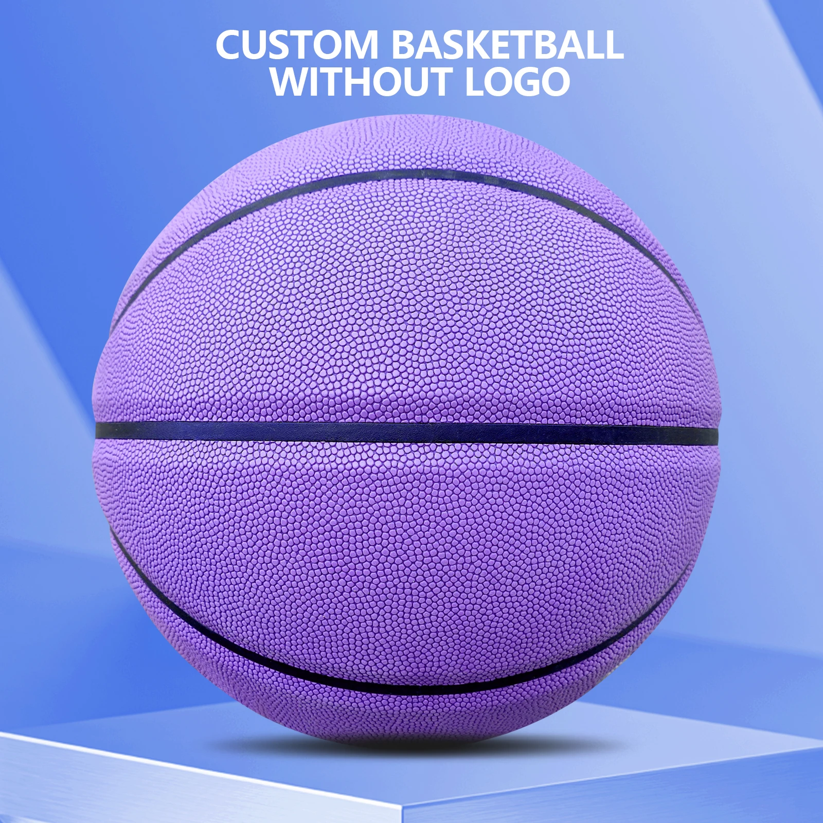 Wear-resistant Indoor Outdoor Game Training Basketballs-Standard Size 3/4/5/6/7 Soft Pu No Logo Balls For Adult Kid High Quality