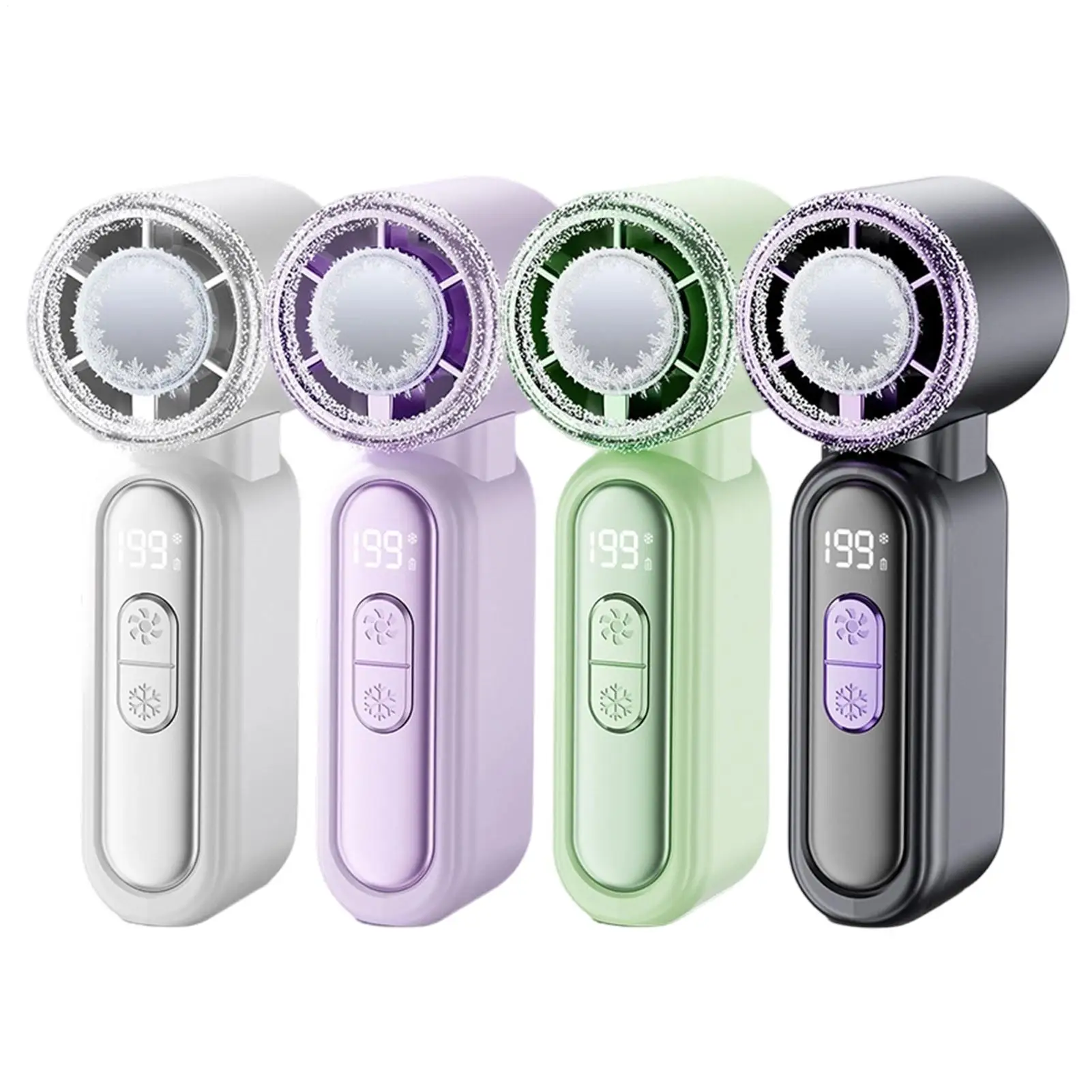 Mini Fan Electric Strong Wind Adjustable Appliance Handheld Personal Fan For Travel Picnic School Commuting Beach Dorm Students