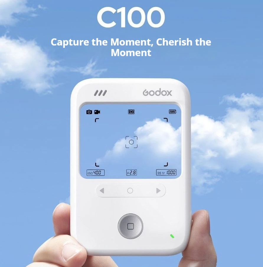 Godox C100 transparent viewfinder camera retro selfie CCD camera student party campus Daily Travel vlog portable Selfie Camera