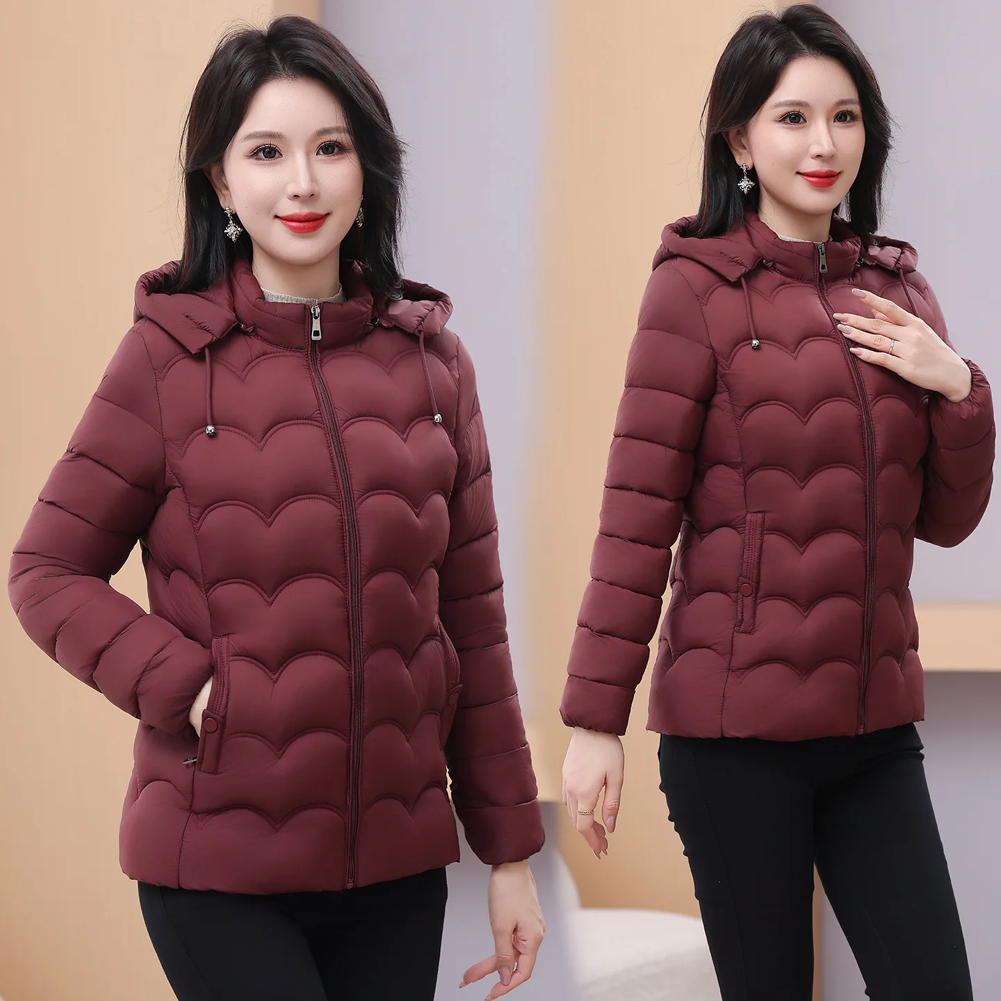 Lightweight Down Cotton Jacket Short Style 2025 Winter Loose Thick Fashion Cold Proof and Warm Korean Edition