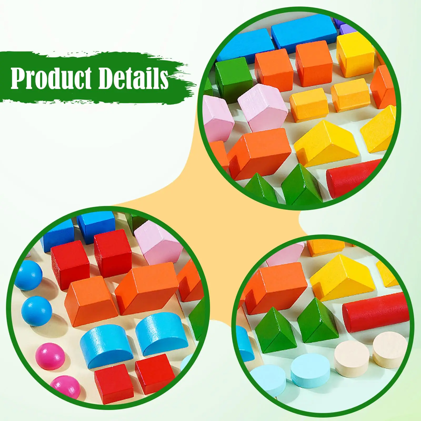 46x ثلاثية الأبعاد المواد الصلبة الهندسية لعبة تعليمية التراص لعبة ألوان متنوعة وسائل تعليمية للأطفال الرياضيات مناور للأطفال الذين تتراوح أعمارهم بين 4 +
