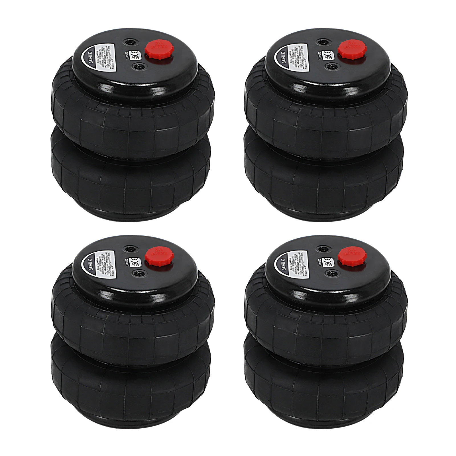 

Universal 2500 lbs Air Ride Suspension Bags Trucks & Cars - 4 Pack