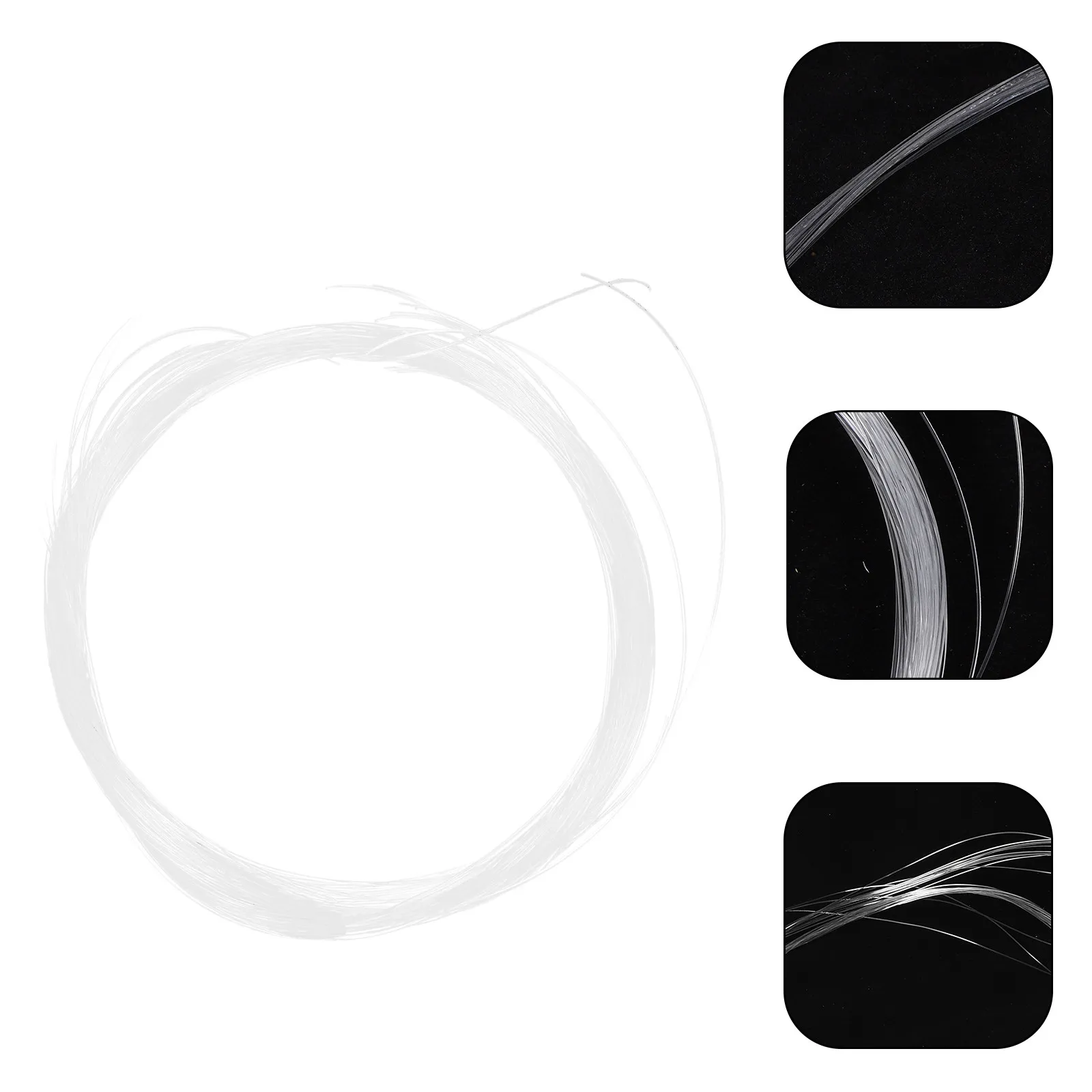 

1 Roll Eyeglass Repair String Sturdy Design Half-Frame Glasses Thread Glasses Maintenance Tool Eyeglass