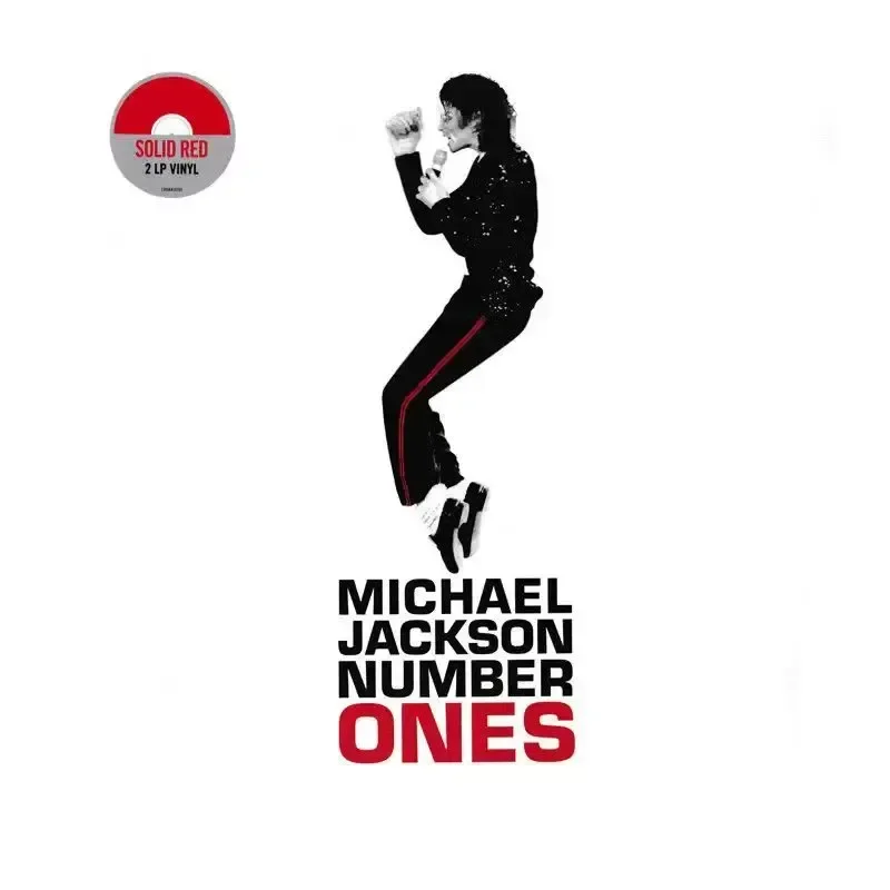 Genuine Vinyl LP Record for Michael Jackson NUMBER ONES Hits Collection Album Made in Mainland China