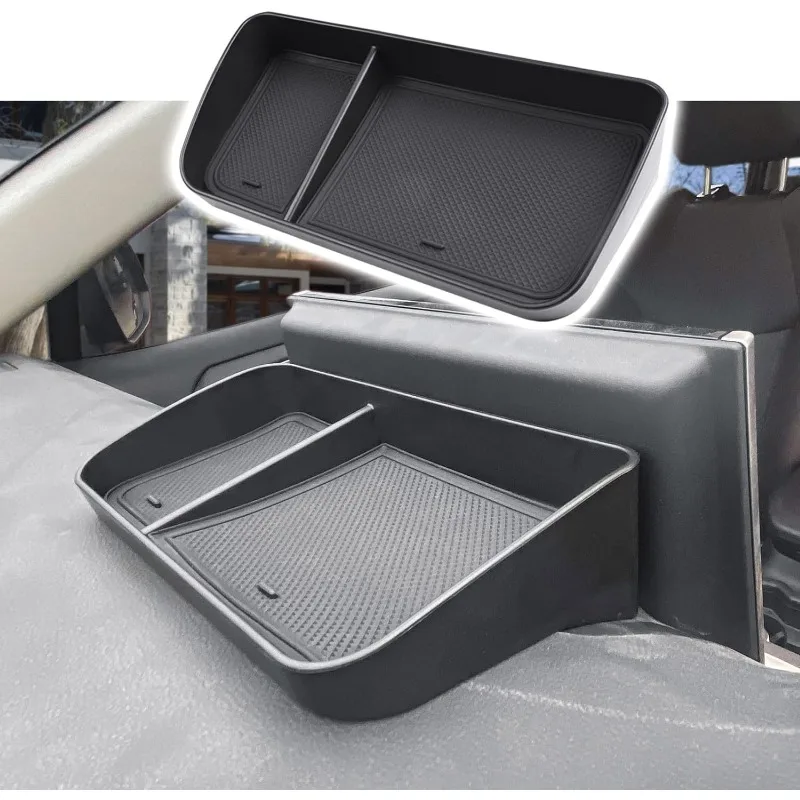 Dash Center Console Tray Compatible with 2019-2023 2024 Toyota Rav4 Accessories, Dashboard Storage Organizer Solid Plastic Tissu