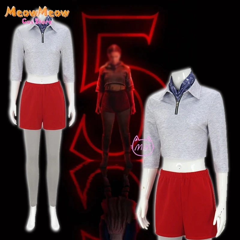 

Взрослые ТВ вещи 011 Джейн Косплей Ei Костюм S5 Look Экипировка Hoper Одежда для девочек Хэллоуин Необычные шорты для ролевых игр Elevenn Топ