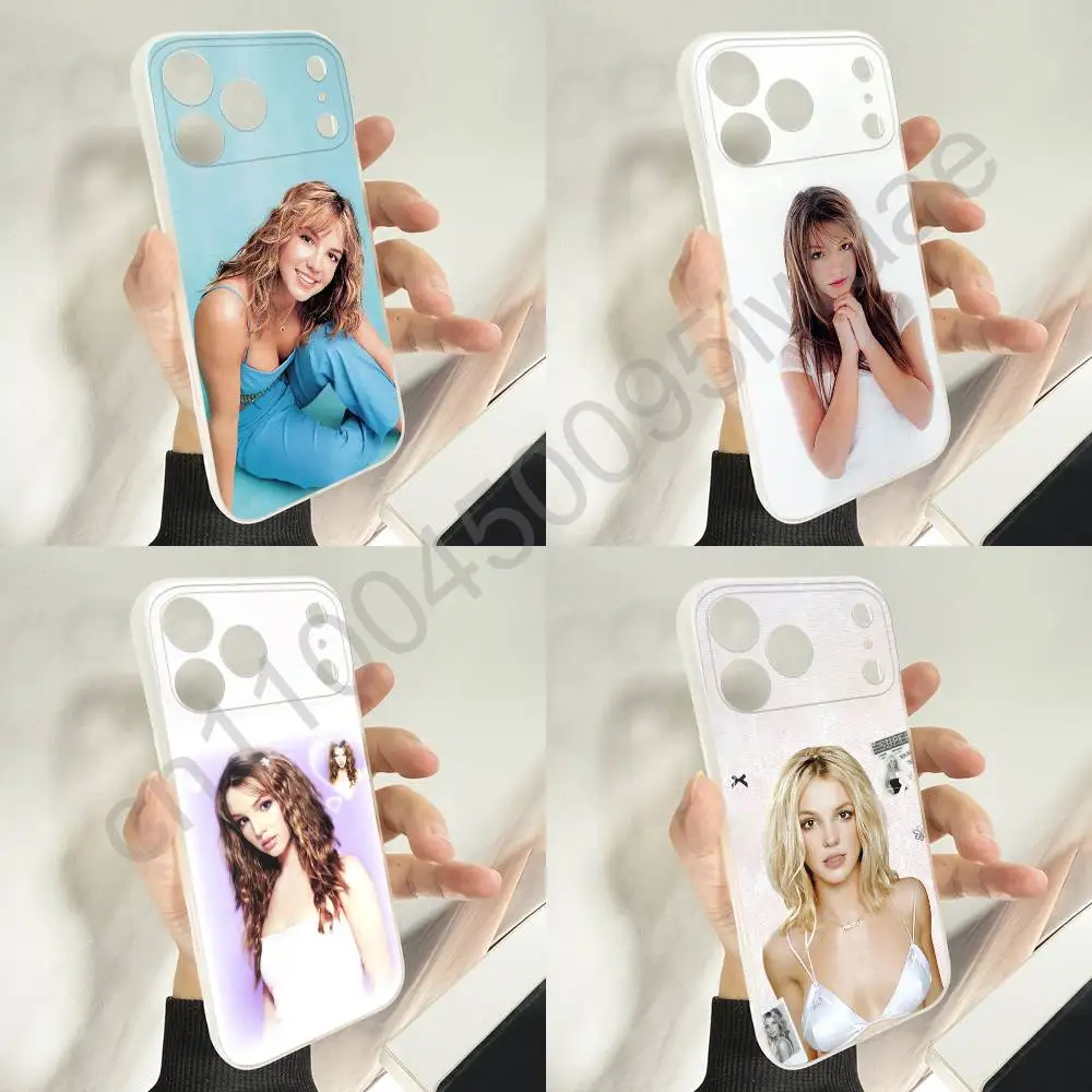 

Singer B-Britney S-Spears Phone Case For iPhone 11,16,15,14,13,17,12,Plus,E,Air,Mini,Pro,Max Magnetic Magsafe Soft Cover