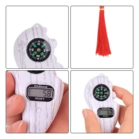 Compteur électronique numérique, avec boussole, pompon, jeu de doigts, jouet, réinitialisation manuelle, décompression, outil de relaxation, registre LCD 3