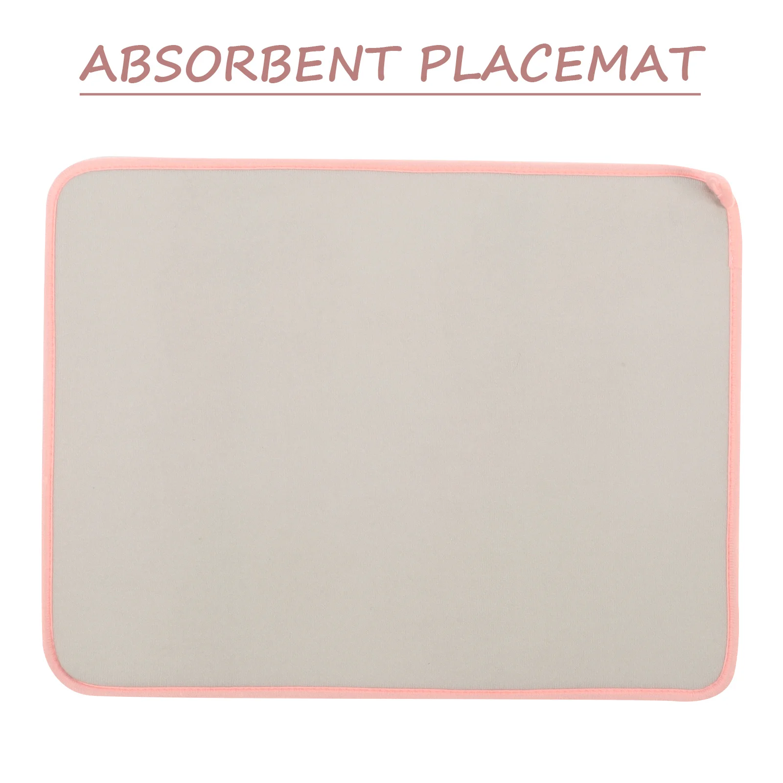 

Water Absorbing Mat Super Absorbent Kitchen Drying Pad For Dish Cup Tableware Heat Resistant Non-Slip Countertop Sink Mat