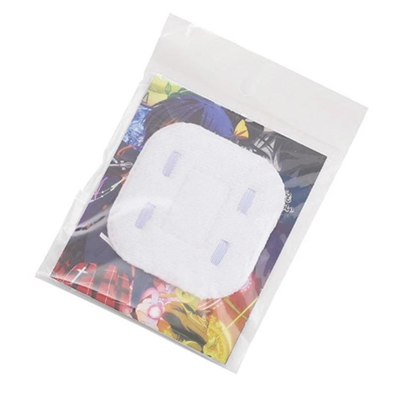 652F White Eye Patches Soft Single Eye Mask Halloween Cosplay Theme Party Costume Prop Stage  Eye Props view 3